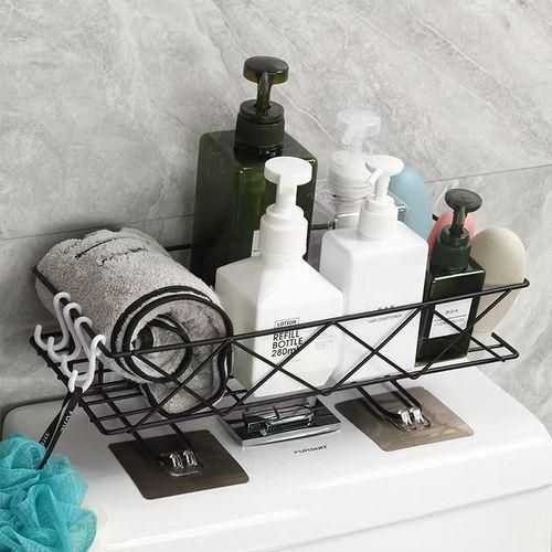 product_image_name-Generic-Metallic Bathroom Shelf Organizer/Tissue Holder-1