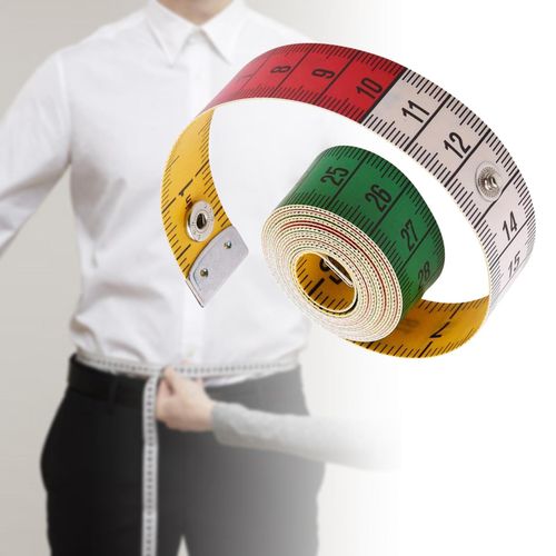 60 Inch/150cm Flexible Tape Measure for Body Fabric Sewing Knitting Home  Craft Dual Sided Measurements Soft Tape with Snap Button Closure