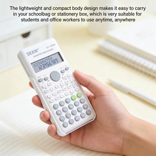 product_image_name-Generic-Scientific Calculator 240 Functions 2-Line Display for School Office Exam-8
