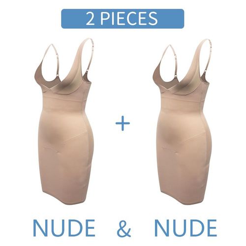 Control Slip Shapewear for Under Dresses Full Slimming Body Shaper Slip  Dress for Women - China Full Slips and Shapewear price