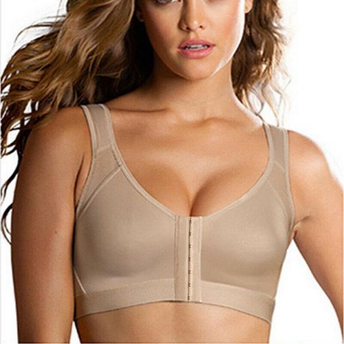 Buy Anti Sagging Comfort Lift Up Bra Wireless Shockproof Sports Support  Fitness Vest Bras Breathable Underwear Crotch Back Corset Bra - MyDeal