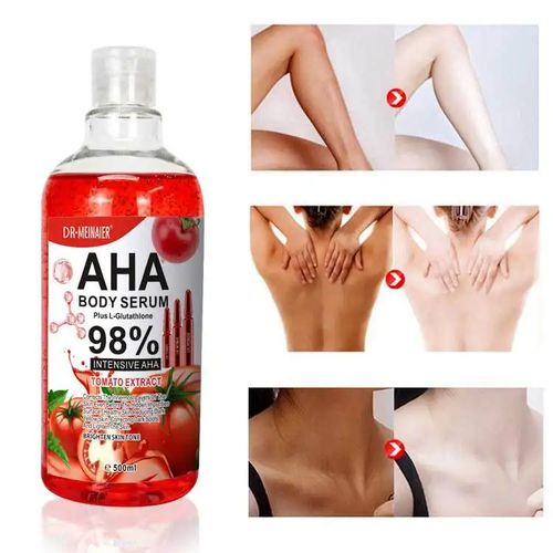 product_image_name-Dr. Meinaier-98% AHA Body Serum Plus L-Glutathione Tomato Extract Exfoliates, Brightens Skin, Reduces Pigmentation, Combines AHAs, Glutathione & Tomato Extract-2