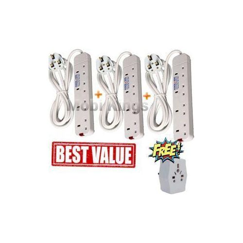 product_image_name-Generic-Power King 3x 4 Way Power Extension Cable + Free Gift-1