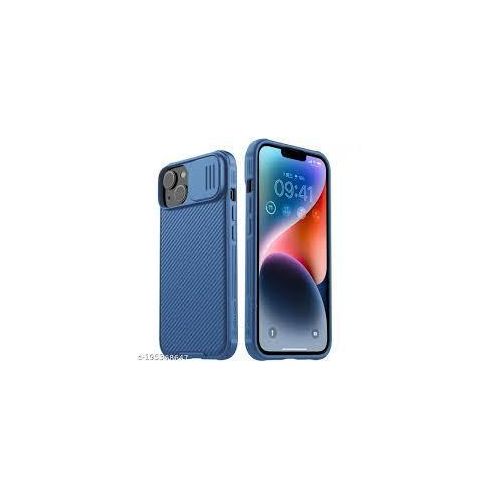 product_image_name-Nilkin- Phone Case For CamShield iPhone 14 Case, Built-in Creative Slide Lens Protector blue-1