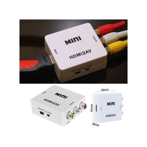 product_image_name-Generic-Mini HDMI2AV HDMI To AV HD AV Converter Adapter-2