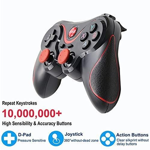 product_image_name-Generic-Bluetooth Wireless Gaming  Controller  With Free Phone Stand Holder compatible with IPhones Desktop computers Laptop  Android phones Android Smart TV Bluetooth Game Controller-5