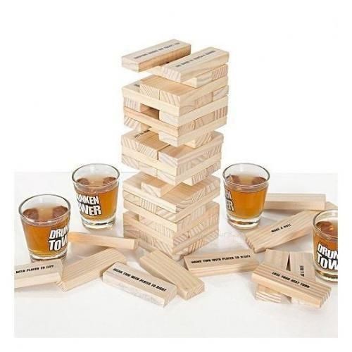 product_image_name-Generic-Drunken Tower Jenga Wooden Building Blocks Game-3
