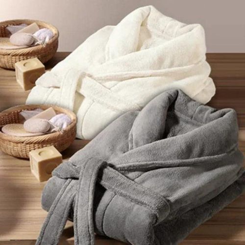 product_image_name-Bath & Shower-Comfortable thick absorbent soft and warm Bathrobe-1