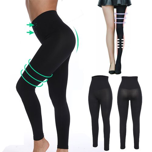 Fashion (Black)Shapewear Anti Cellulite Compression Women Leggings