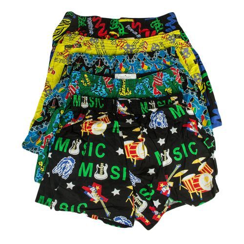 product_image_name-Fashion-2 Pcs Men  Brief Shorts --Multicolour-1