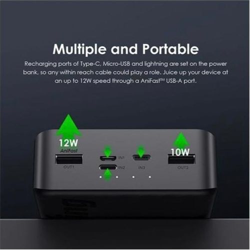 product_image_name-Oraimo-Reliable Traveler 3 Lit 27000mAh High Capacity Power Bank with 15W Type-C Fast Charging, Long LED Lighting, Multi-Protection System, Portable and Travel Friendly Design, Universal Device Compatibility-7