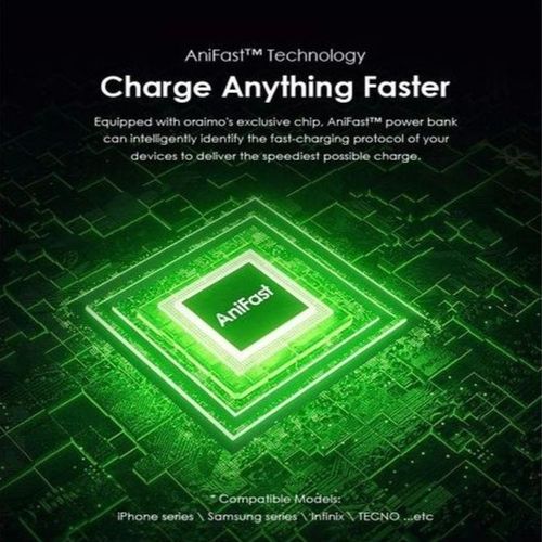 product_image_name-Oraimo-Reliable Traveler 3 Lit 27000mAh High Capacity Power Bank with 15W Type-C Fast Charging, Long LED Lighting, Multi-Protection System, Portable and Travel Friendly Design, Universal Device Compatibility-8