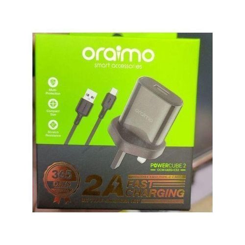 product_image_name-Oraimo-High Quality Charger & Data Sync Cable For IPHONE-1