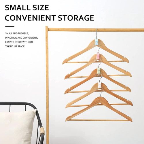 Triangles Clothes Hanger Connector Hooks Closet Clothes Hooks Rack