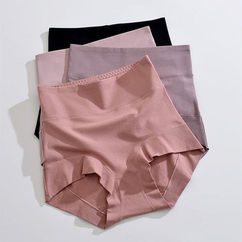 Plus Size High Waist Seamless Panties