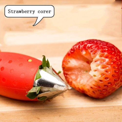 Fruit Slicer Strawberry Slicer Stainless Steel Strawberry Slicer Kitchen  Gadgets 1PC