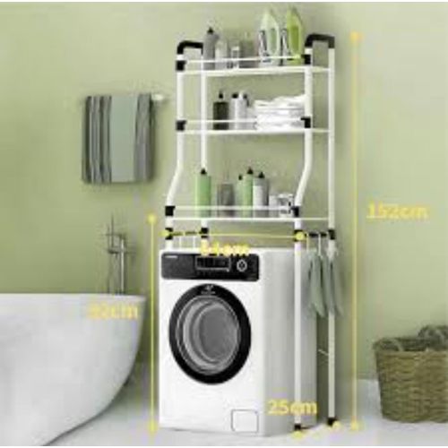 product_image_name-Generic-3-Tier Metal Over-The-Toilet Bathroom Storage Rack – White-4