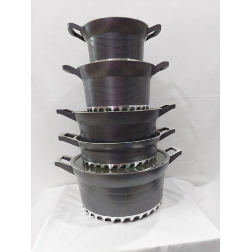 product_image_name-Bosch-Cookware Set 10pcs Heavy Nonstick German Granite Cookware Set-2