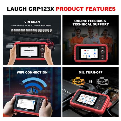 Launch CRP123x Auto Diagnostic Scanner @ Best Price Online