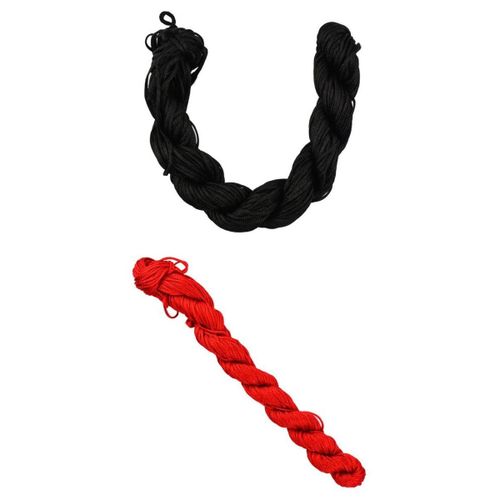 Generic 60 Meters 1mm Nylon Braided String Cord Thread Bracelet
