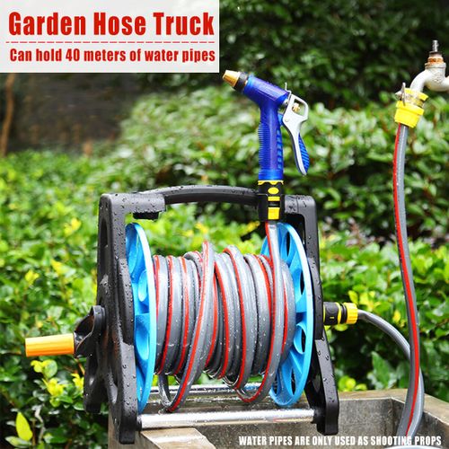 Generic Garden Hose Truck Ashing Water Rack Hose Reel Garden