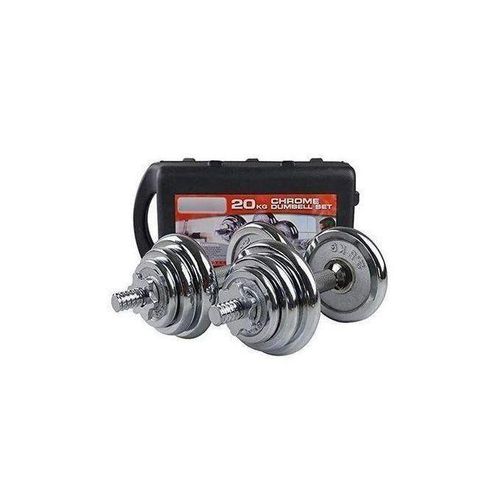 product_image_name-Generic-20KG GYM ADJUSTABLE DUMBELL WEIGHT LIFTING SET FOR BODY FITNESS AND WEIGHT LOSS,-1