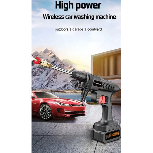 product_image_name-Generic-Portable 48V Cordless Electric Washer Gun for Car Cleaning-2