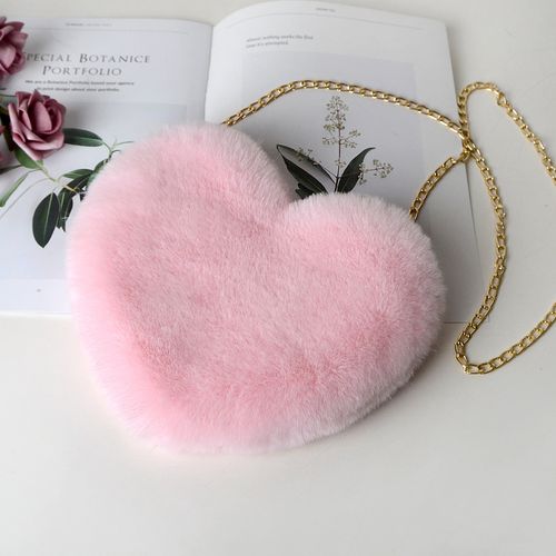 Pink heart purse 2025