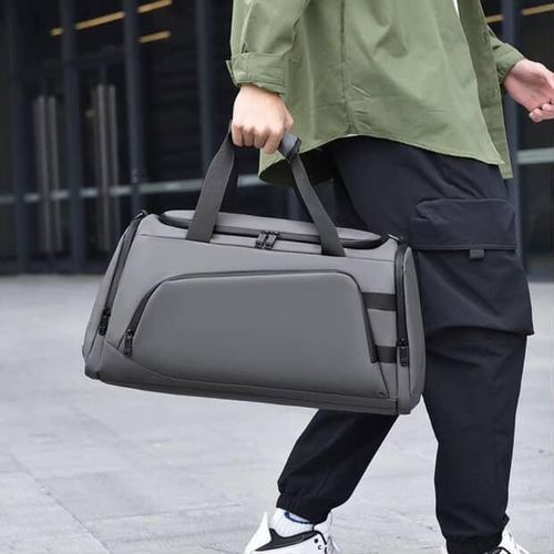 product_image_name-Generic-Waterproof Duffel Bag with Shoe Compartment & Backpack -1