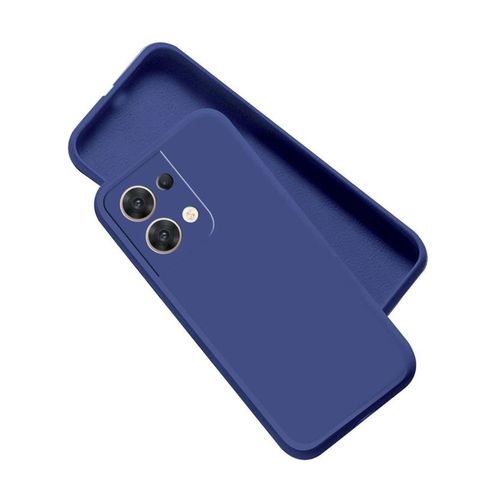 product_image_name-Oppo-Reno 8 Pro Elegant Soft Matte Silicon Case Cover -Blue-1
