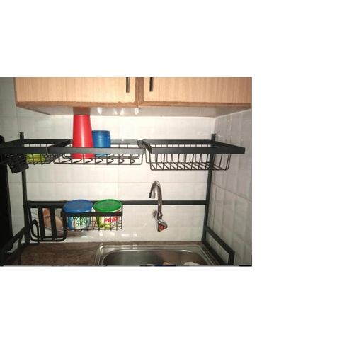 product_image_name-Generic-Over The Sink Dish Drying Rack/Utensils Storage Rack-6