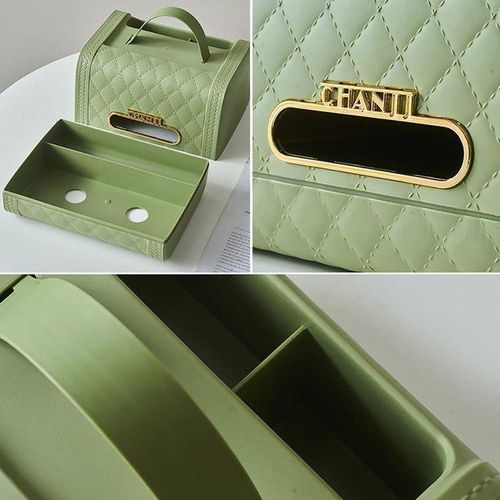 product_image_name-Generic-Chan 3 Slot Serviet Holder, Stainless Steel Napkin Tissue Dispenser Stand for Kitchen, Dining Table, Restaurant, Cafe, Office Use, Durable Modern Design, Easy to Clean and Stylish-6