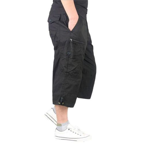 HUGO - Regular-fit cargo trousers with stacked-logo strap