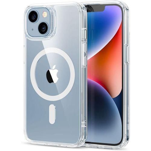 product_image_name-Generic-Magnetic Phone Case for iPhone 14/13, Classic Hybrid Case  Clear-1