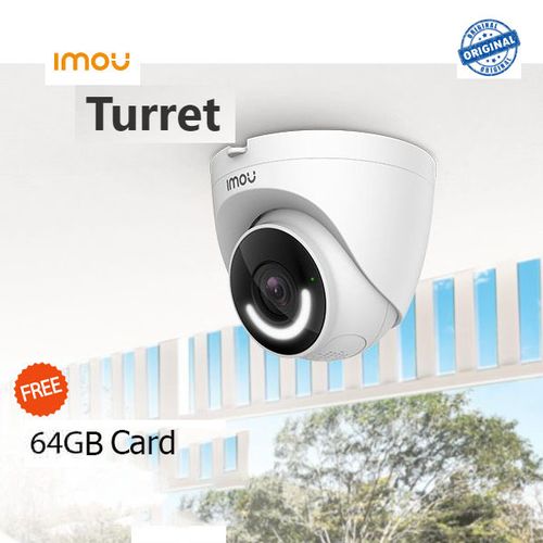 product_image_name-Dahua-2MP Wi-Fi IP Camera Imou Turret + 64GB Memory Card-1