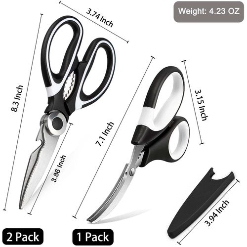 product_image_name-Generic-Kitchen Shears Set - Kitchen Scissors 3 Pack All Purpose Poultry Shears,Stainless Steel Sharp Utility Cooking Scissors for Home-6
