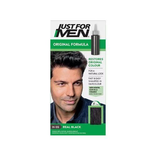 product_image_name-Just For Men-Real black H55 best hair color dye shampoo for men-1