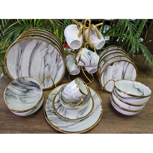 product_image_name-Dinner Set-24 Pieces Gold rimmed trendy  dinner sets-1