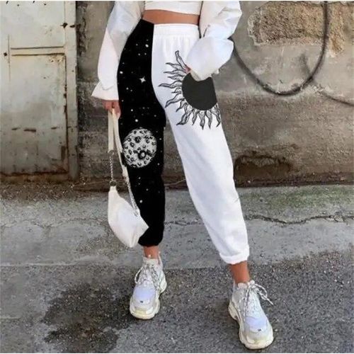 16 Jeans Sweatpants Women High Waist Wide Leg Pants Autumn