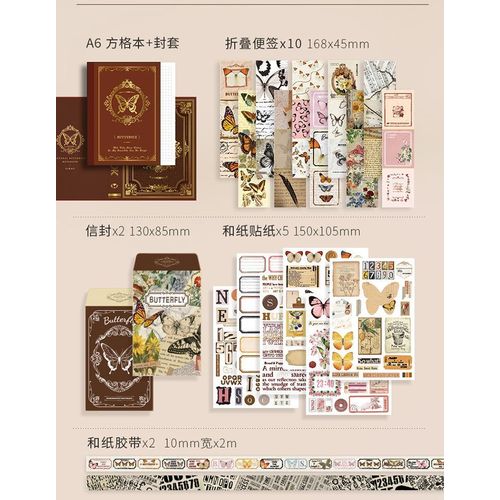 product_image_name-Generic-A6 Nature Whisper Notebook Set – Portable A6 Journaling & Writing Notebook Collection-4