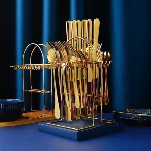 product_image_name-Cutlery-24 Pieces Golden Set-1