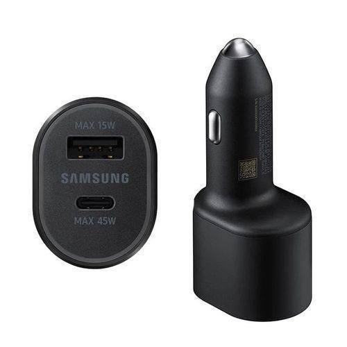 product_image_name-Samsung-Galaxy M02s (45W+15W) Dual port superfast car charger With USB Type C Cable -3
