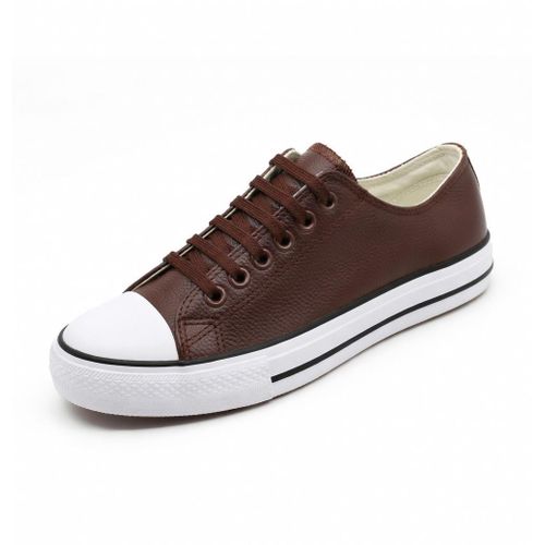 product_image_name-Converse Skate-Premium Leather Low Top Sneakers -6