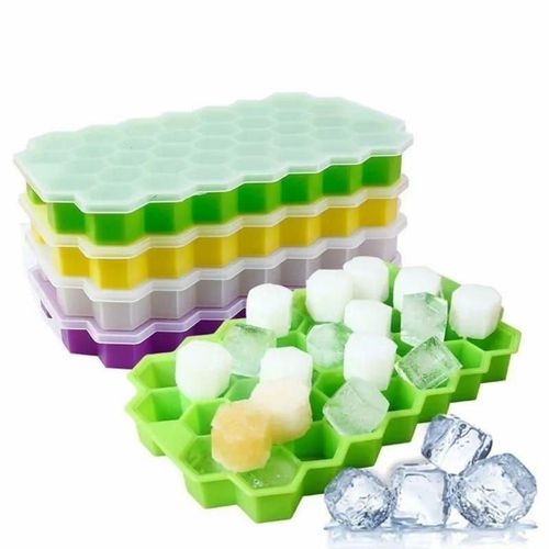 product_image_name-Generic-Reusable Honeycomb Silicone Ice Cube Mould-1