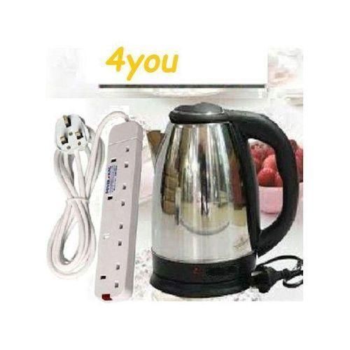 product_image_name-Generic-AILYONS Cordless Electric Kettle - 2L + Way Extension Cable-1
