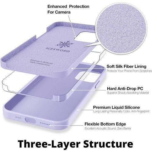 product_image_name-Generic-For Apple iPhone 12 Pro Max (6.7 Inch)Silicone Case-Upgraded good quality silicone cover-3