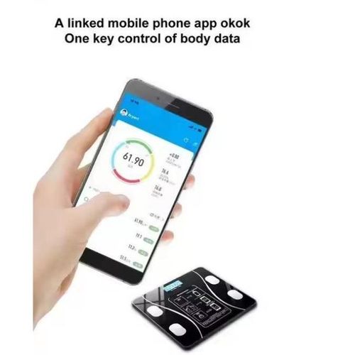product_image_name-Generic-Bluetooth Smart Body Fat Scale - Digital BMI Weight Scale with App for Multi-Users-3