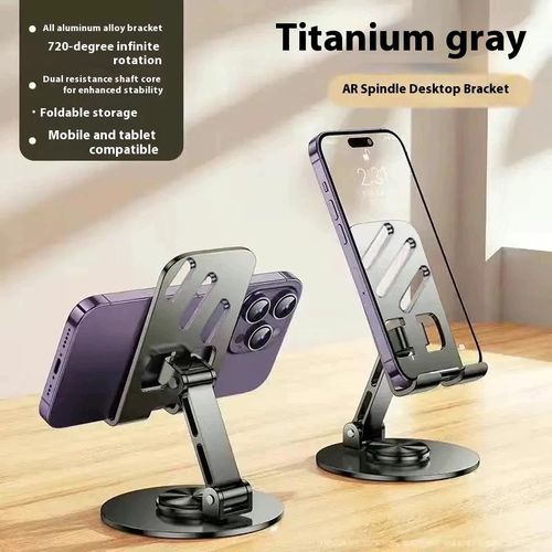 product_image_name-Generic-Aluminum alloy Phone Stand - Adjustable,Universal & Ultra-Light Holder-3