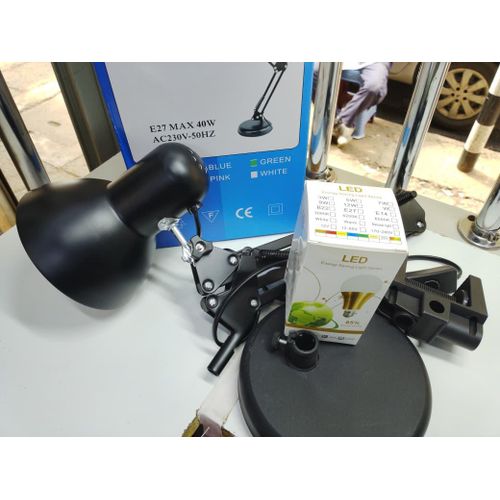 product_image_name-Generic-Adjustable Architect Study Lamp E27 Clamp On LED Desk Light for Study Reading Dorm Room-5
