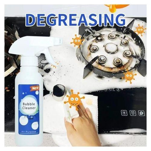 product_image_name-Generic- Kitchen Grease Cleaner Rust Remove Multi-Purpose Foam Cleaner Bubble Cleaner Household Cleaning Bubble Spray Kitchen Tool Capacity -1